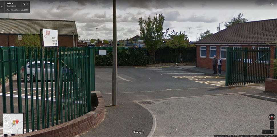 Bury driving test centre