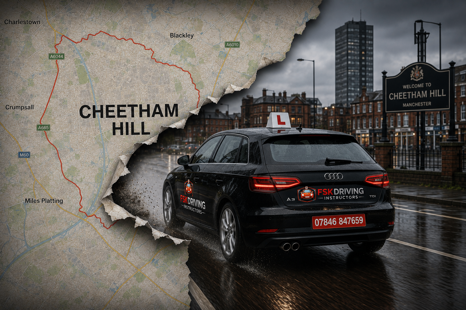 FSK Driving Instructors covering Cheetham Hill